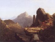 Thomas Cole The last of the Mohicans oil painting on canvas